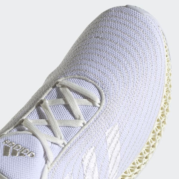White adidas 4D Parley Shoes