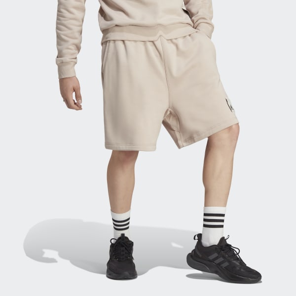 Brown Lounge Fleece Shorts