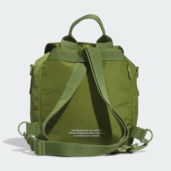 adidas Originals Micro 3 Mini Backpack - Green | Free