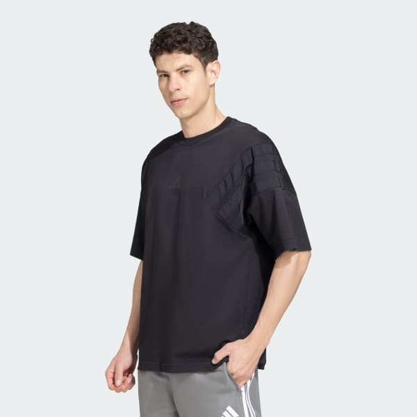 Black Future Icons Woven BW Tee