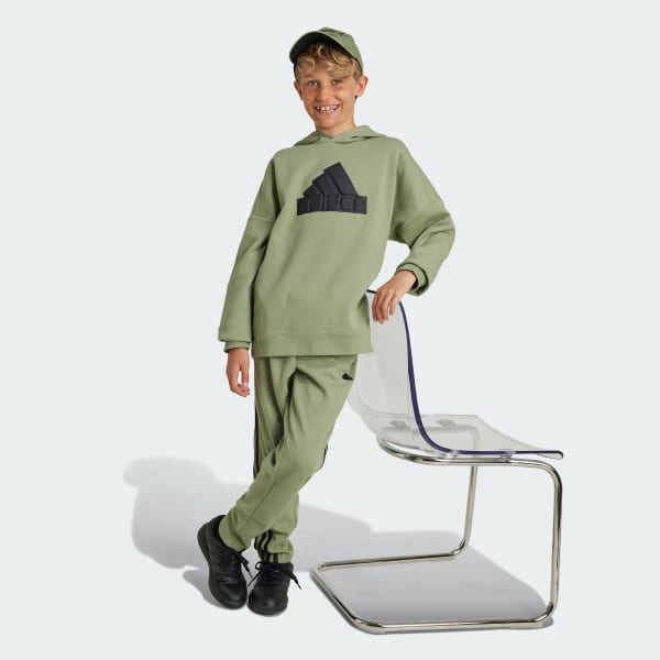 vert Pantalon hauteur cheville Future Icons 3-Stripes
