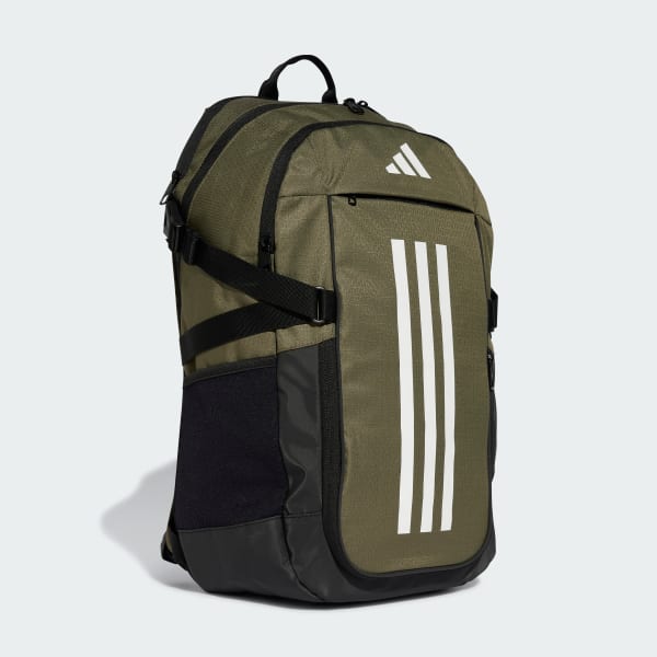 Green Essentials 3-Stripes Performance Backpack