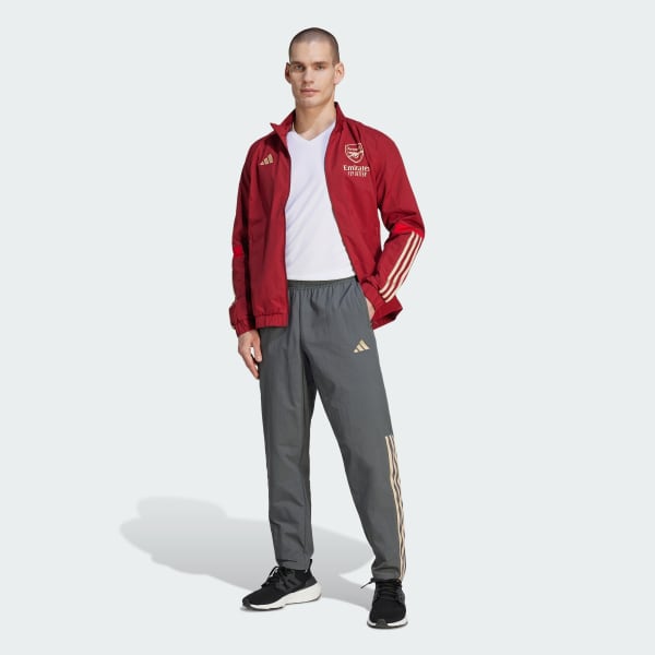 Grey outlet arsenal tracksuit