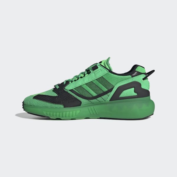 Green ZX 5K BOOST Shoes LWX66
