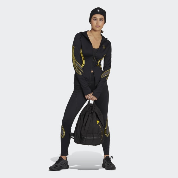 Noir Legging de running adidas by Stella McCartney TruePace COLD.RDY LBW06