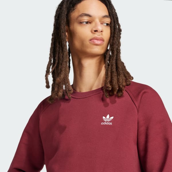 Adidas sweater bordeaux rood store