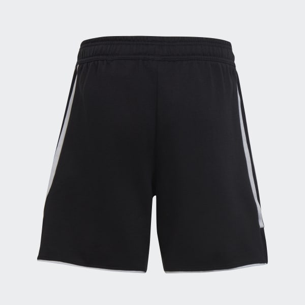 Schwarz Tiro 23 League Sweat Shorts