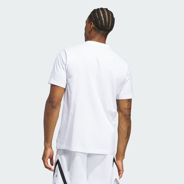 White Global Courts Graphic Tee