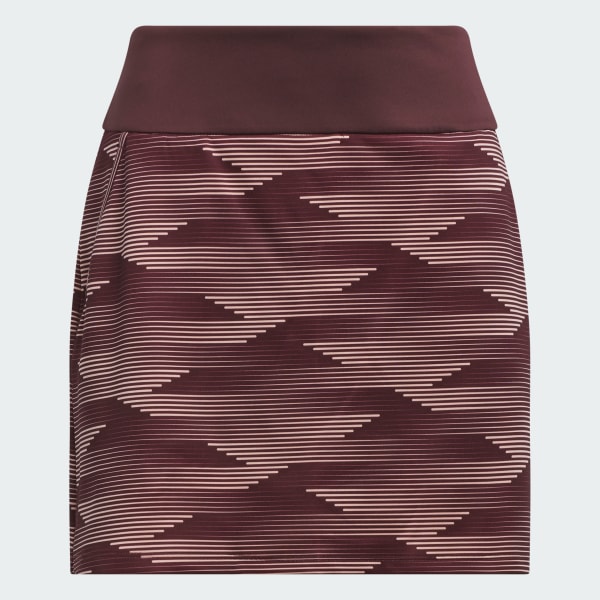 Burgundy Ultimate365 Printed Skort