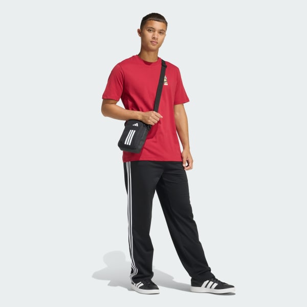 Burgundy MEMORIES OF SPORT POSTER GRAPHIC T-SHIRT