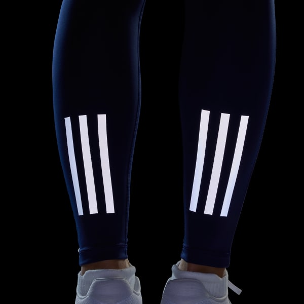 adidas Own the Run Full-Length Leggings - Blue | Free