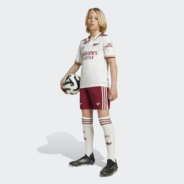 adidas Arsenal 25/26 Third Jersey Kids - White | Free Shipping