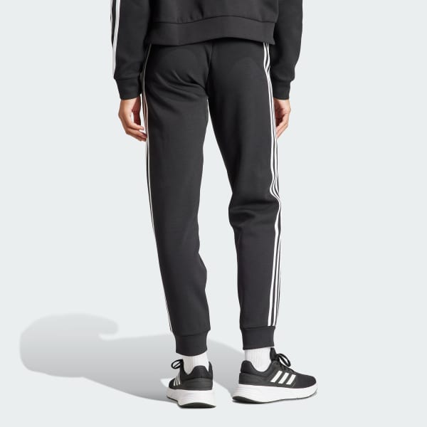 cerná Future Icons 3-Stripes Regular Joggers
