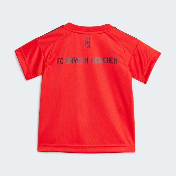 Vermelho FC Bayern 24/25 Home Baby Kit
