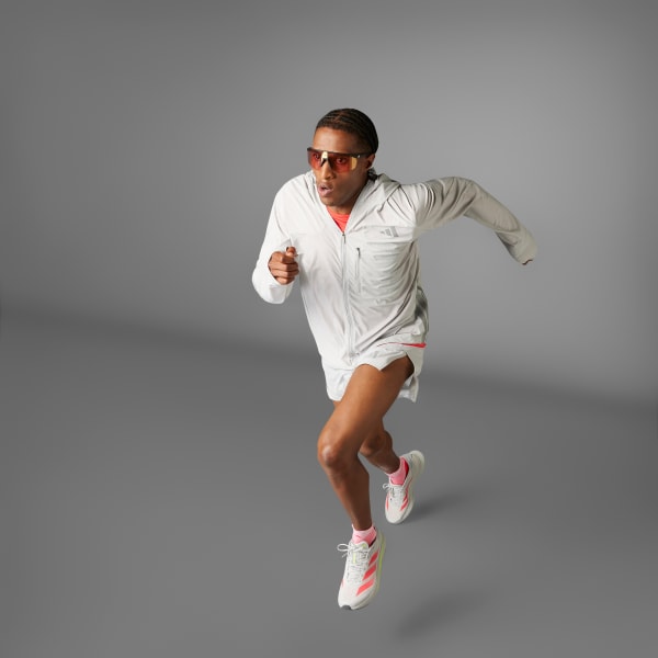 Grey Adizero Ekiden Running Shorts