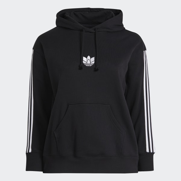 black adidas oversized hoodie