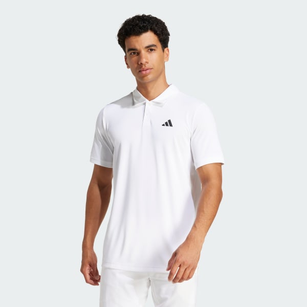 adidas Club Tennis Polo Shirt - White | Free Shipping with