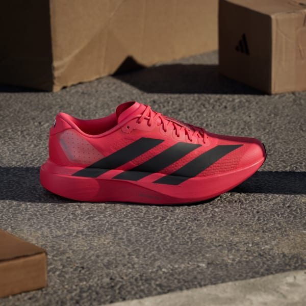 adidas Adizero EVO SL Shoes - Red | Free Shipping with