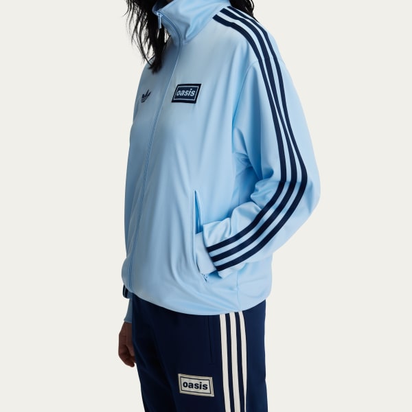 adidas x Oasis Tour Firebird トラックジャケットM adidas x Oasis Tour Firebird Track Top Clear Sky メンズ