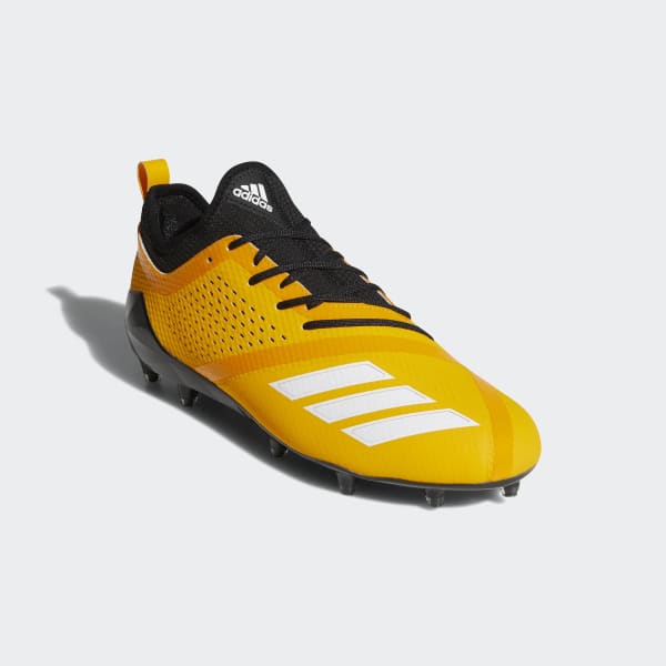 yellow adidas football cleats
