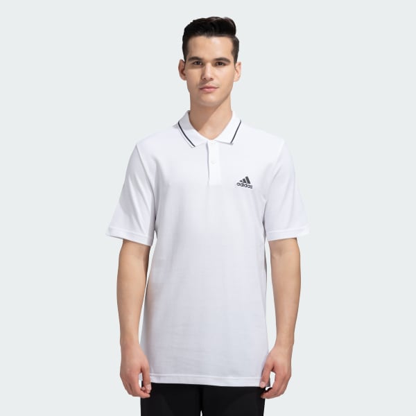 Adidas pique polo shirts deals