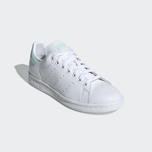 Women's Stan Smith Cloud White and Frost Mint Shoes | adidas UK