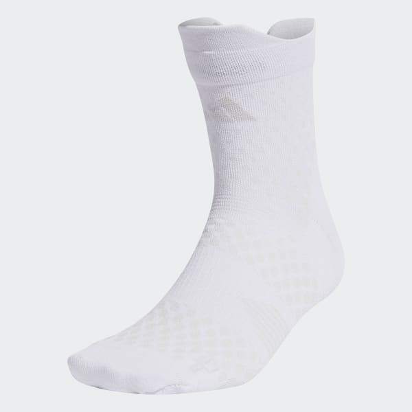 ホワイト ランニング × 4D HEAT. RDY ソックス