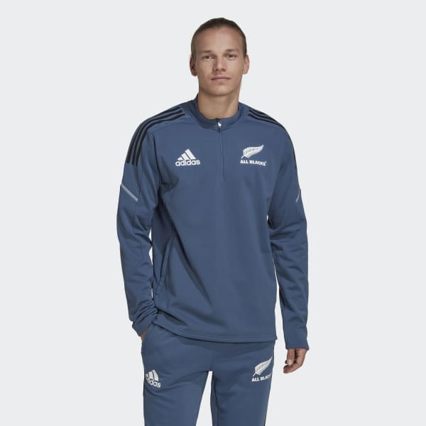 Bla All Blacks Rugby 1/4-Zip Fleece Top