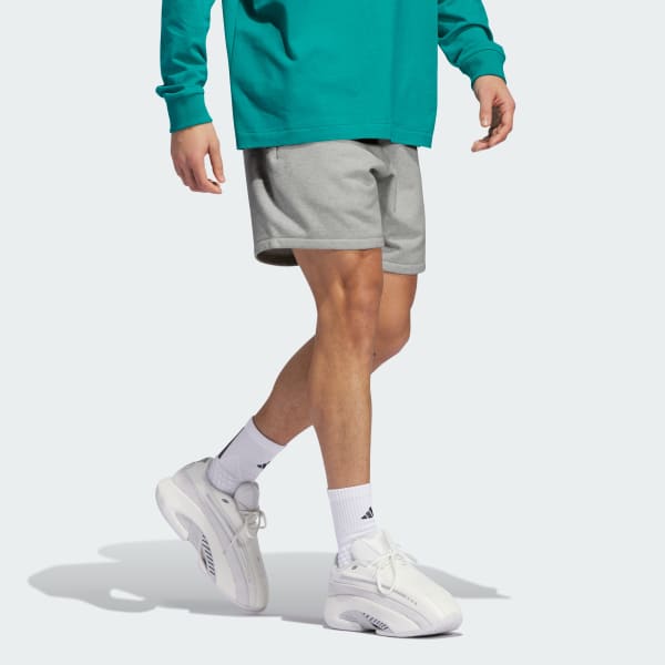 Grey adidas Basketball Shorts