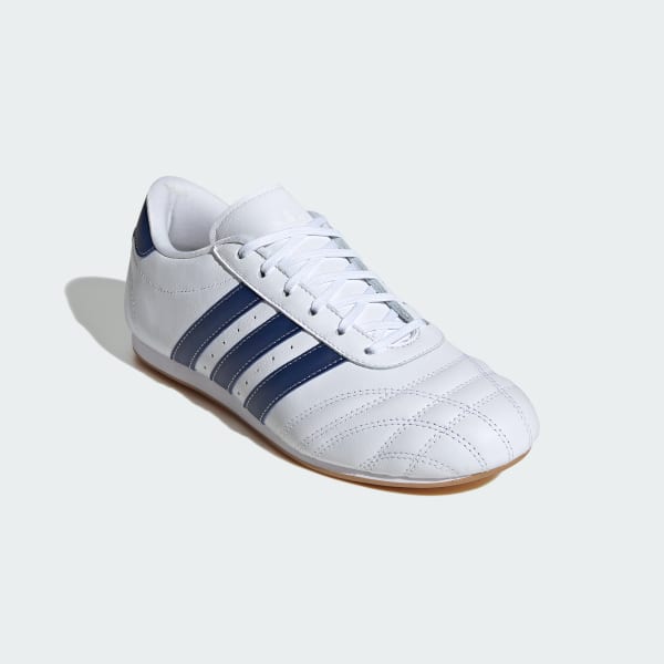 สีขาว รองเท้าแบบผูกเชือก Adidas Taekwondo