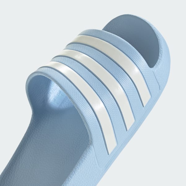 adidas Adilette Aqua Slides Blue Free Shipping with adiClub adidas US