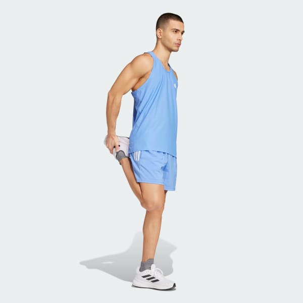 Blauw Own The Run Tanktop