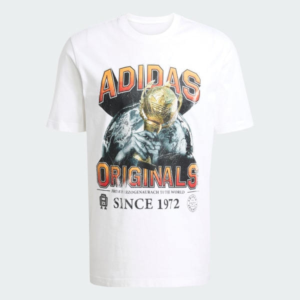 blanc T-shirt coupe standard série Trèfle