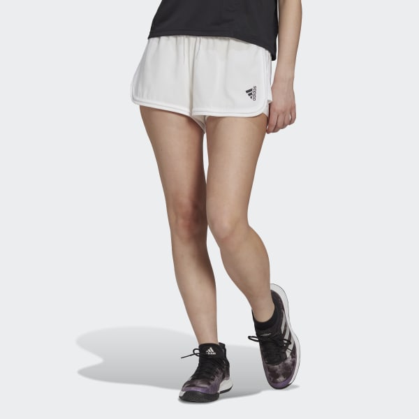 White Club Tennis Shorts