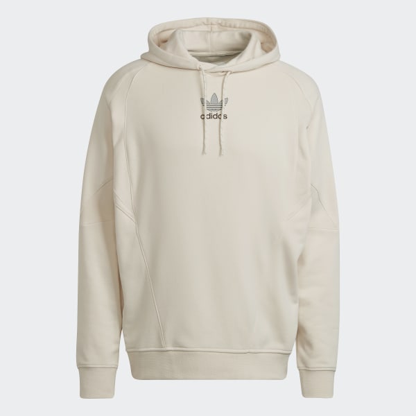 Beige Sudadera con Gorro adidas 4D Cush