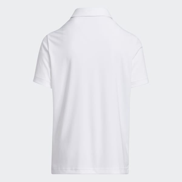 Black Graphic-Print Golf Polo Shirt