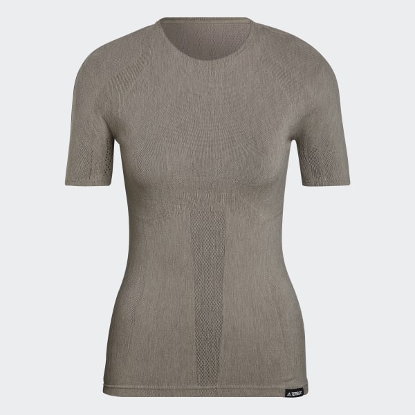 Cinzento Terrex DRYNAMO™ Eco Merino Short Sleeve Tee HOD44