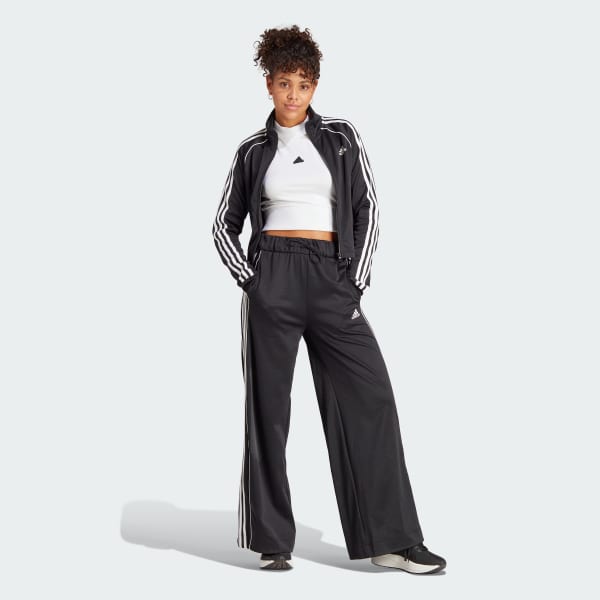 Adidas Sportswear - Ensemble De Survetement A Bandes Femme IA3147 Noir 