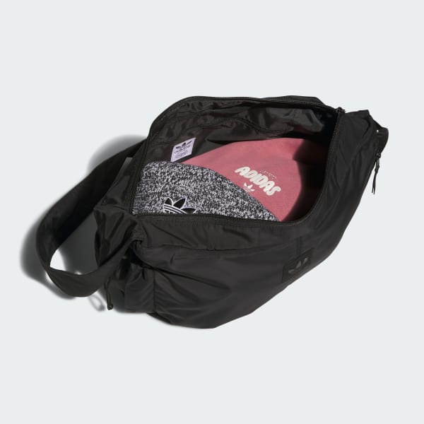 バスケット ウェーブ リム ナチュラル アンド ジェイド adidas Originals Crescent Crossbody - Black | Free Shipping