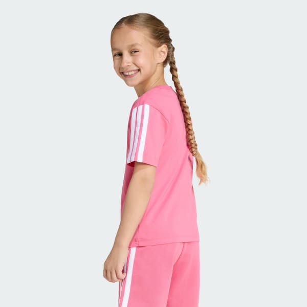 Rosa Playera Essentials Kids
