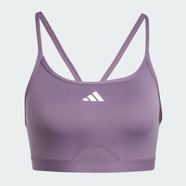 Violeta Top Deportivo de Entrenamiento Aeroreact Soporte Ligero