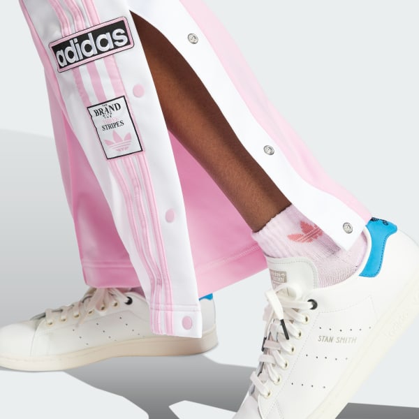 Calça adidas originals reta adibreak rosa best sale