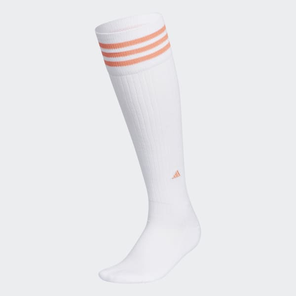 สีขาว ถุงเท้ายาวระดับเข่า 3-Stripes
