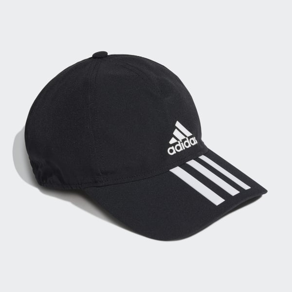 Czerń AEROREADY 3-Stripes Baseball Cap