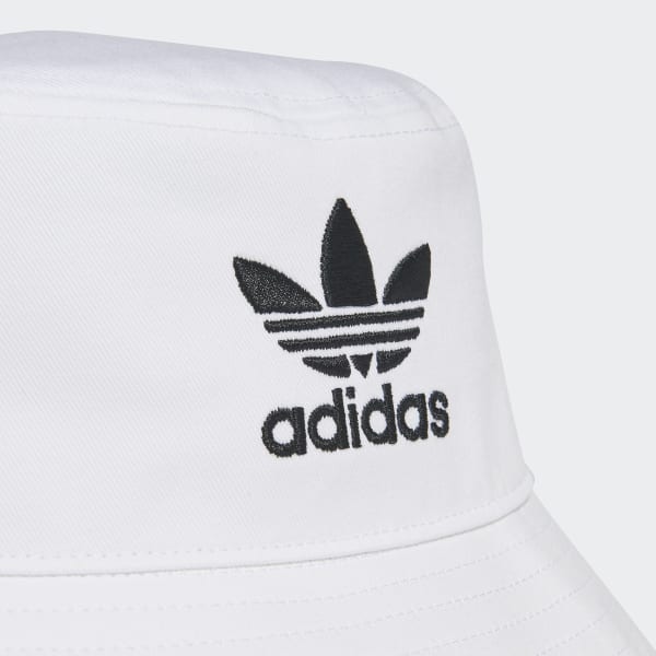 Λευκό Adicolor Trefoil Bucket Hat