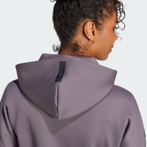 adidas Z.N.E. Full-Zip Hoodie - Grey | Free Shipping with