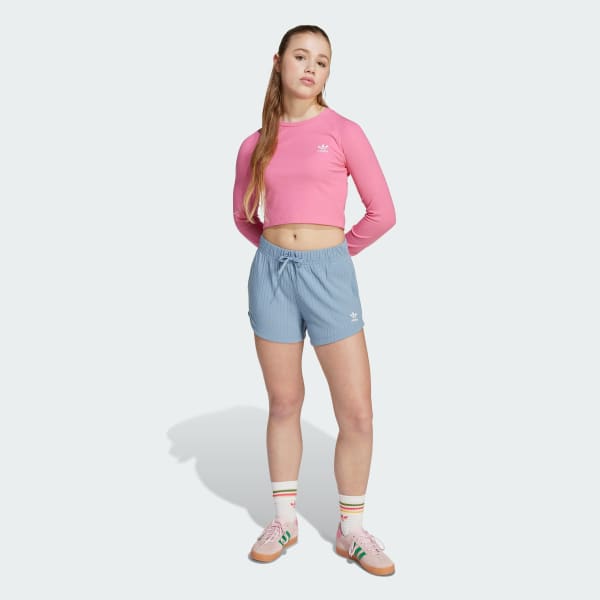 Bleu Short côtelé Enfants