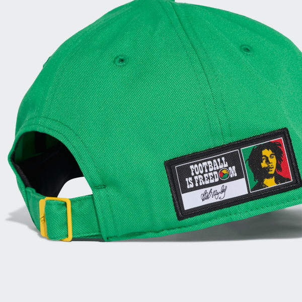 Verde Boné baseball Jamaica 26 x Bob Marley