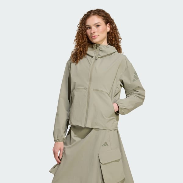 adidas MYSHELTER Windbreaker - Green | Free Shipping with adiClub