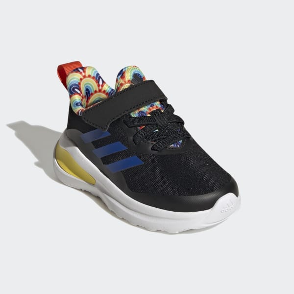 adidas FortaRun Sport Running Elastic Lace and Top Strap Shoes Black adidas Thailand